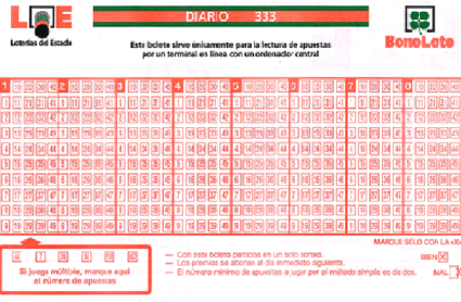 Sorteo de Bonoloto