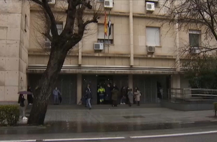 Fachada juzgado de menores de Badajoz