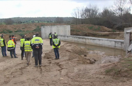 Obras regadío Monterrubio de la Serena