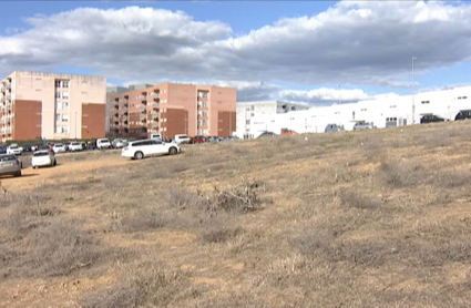 Terrenos donde podría ubicarse el futuro instituto del Cerro Gordo en Badajoz 