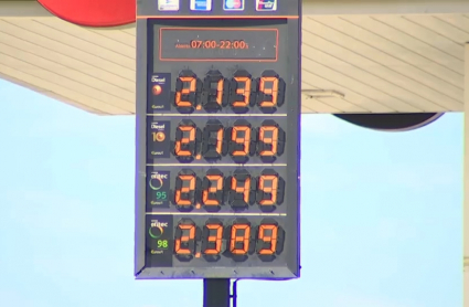 Precios hoy en una gasolinera extremeña