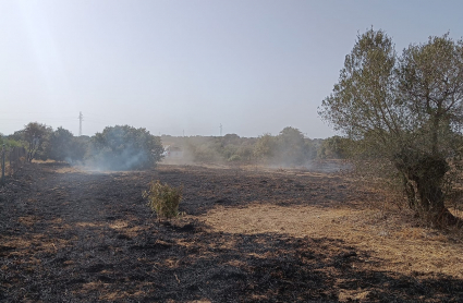 Incendio en Badajoz