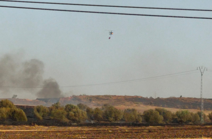 Incendio en Badajoz