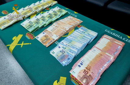 Dinero sin declarar Guardia Civil