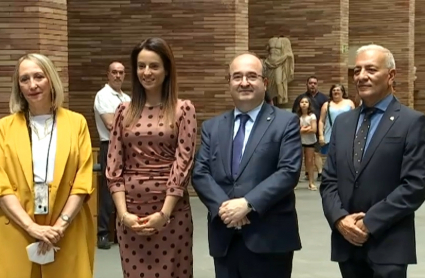 El Ministro de Cultura visita al Museo Nacional de Arte Romano de Mérida