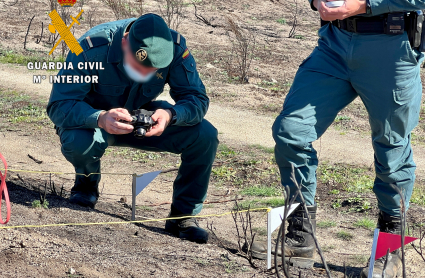 Investigación del incendio en Villanueva de la Vera