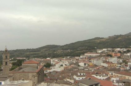 Cielo cubierto en Montánchez