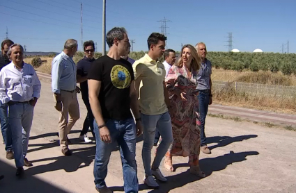 María Guardiola en Almaraz