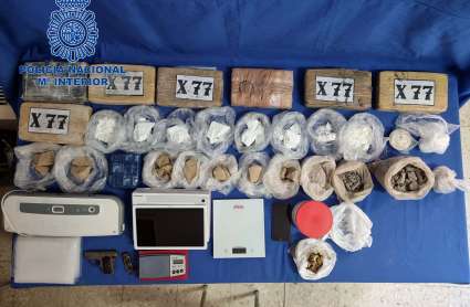 Alijo de droga en Badajoz