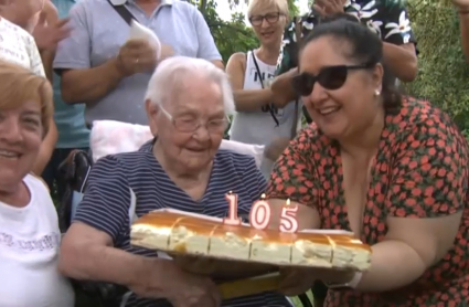 Valeriana, de Plasencia, cumple 105 años
