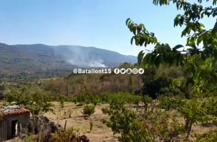 Imagen del incendio