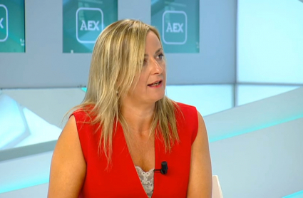 Blanca Martín en el Ahora Extremadura