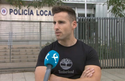 Iván Tinoco, Policía Local que salvó la vida a un hombre infartado con la maniobra RCP