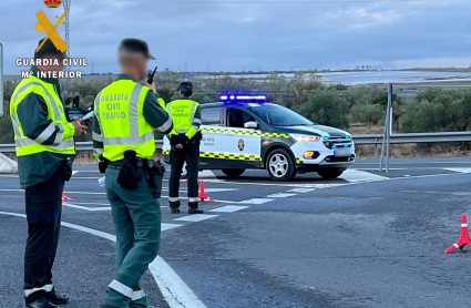 Guardia Civil en un control