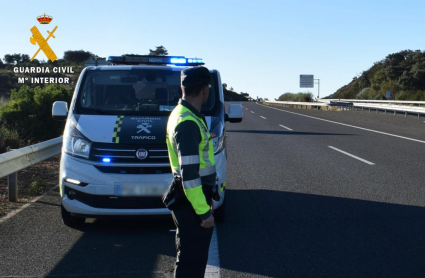 Guardia Civil en un control