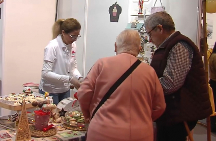 Feria comercial en Montijo