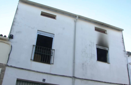 Incendio en Miajadas