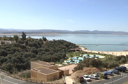 Imagen de parte del resort de la isla de Valdecañas