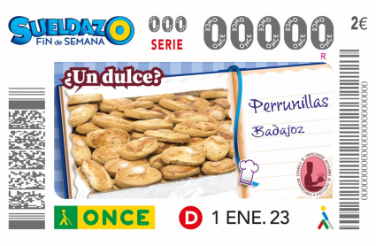 Cupón de la ONCE sobre dulces