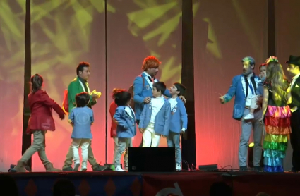 Entrega de premios en el Carnaval de Badajoz