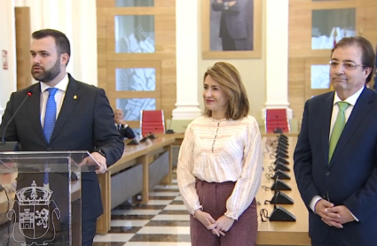 Raquel Sánchez ratifica que la nueva línea entre Plasencia y Badajoz estará electrificada en menos de cuatro meses