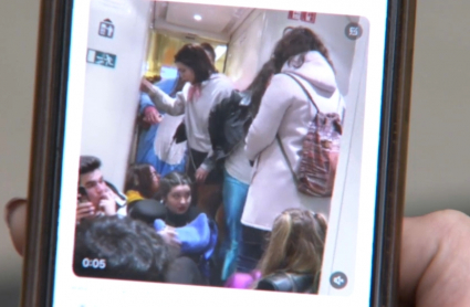 Denuncia por el tren