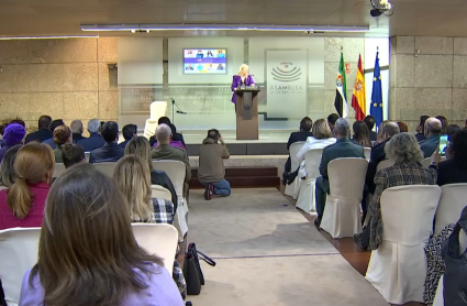 Acto del 8M en la Asamblea