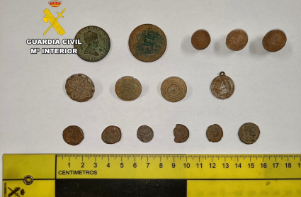 Monedas recuperadas