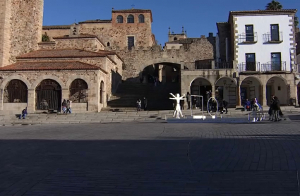 Plaza mayor de Cáceres