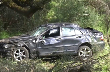 Coche accidentado