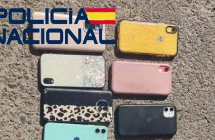 Teléfonos móviles robados