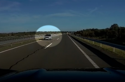 Circulaba en sentido contrario por la EX-A1. Kamikace