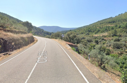Accidente en Casares de las Hurdes