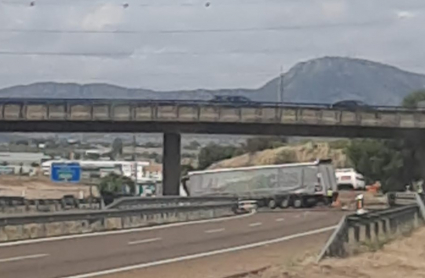 Accidente en la A-5