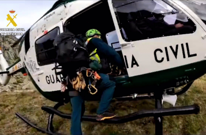 Helicóptero de rescate de Guardia Civil