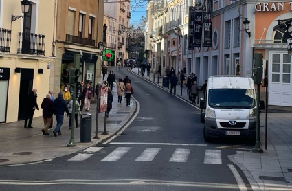 Calle San Antón en Cáceres