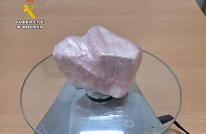 Cocaína aprehendida