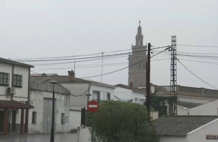 Lluvias en Jerez de los Caballeros