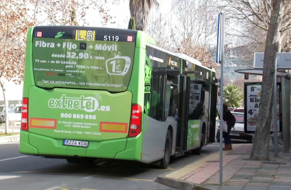 Autobuses urbanos en Cáceres