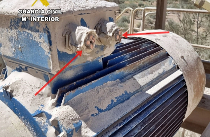 Material robado en una empresa de Atalaya