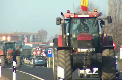 Tractorada en Campiña Sur