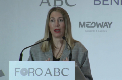 María Guardiola en el Foro ABC