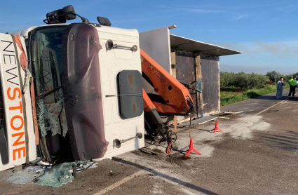 Accidente en Almendralejo