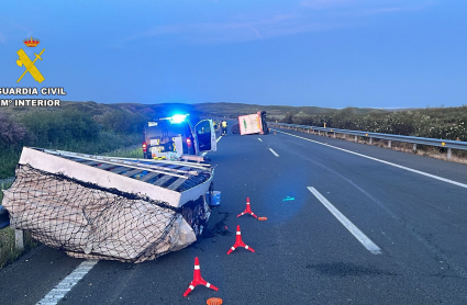Accidente en la A-66