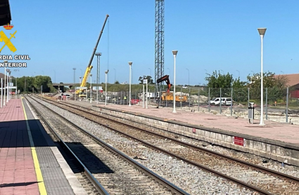 Dos investigados por el robo de maquinaria en las obras del AVE en Navalmoral