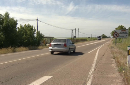 Carretera de Badajoz a Olivenza
